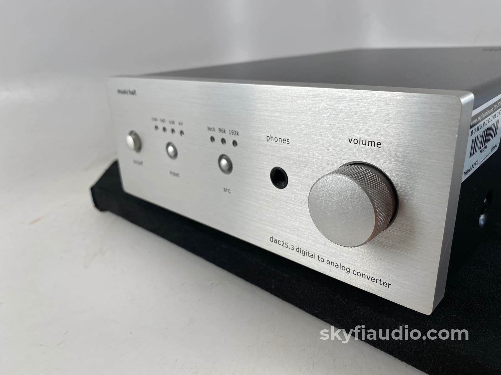 Music Hall Dac 25.3 - 24Bit 192Khz Digital To Analog Converter Tube Cd +