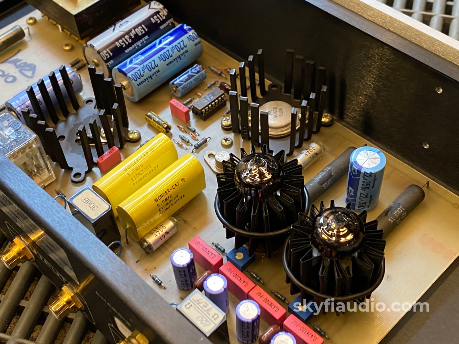 Music Reference Rm-4 Tube Mc Head Amp By Roger Modjeski Preamplifier