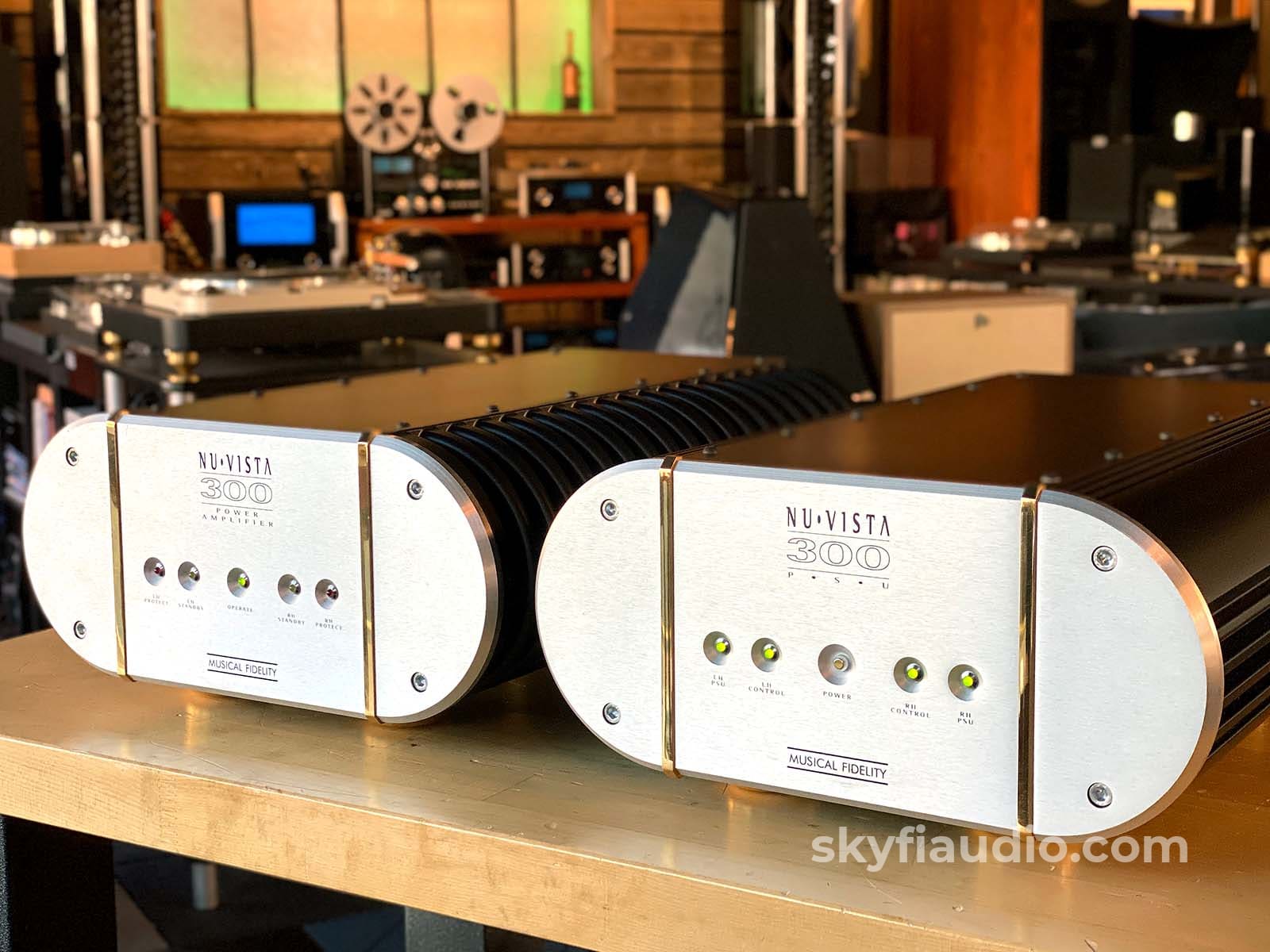 Musical Fidelity Nu-Vista 300 Amplifier - Dual Chassis Hybrid Amp - Li