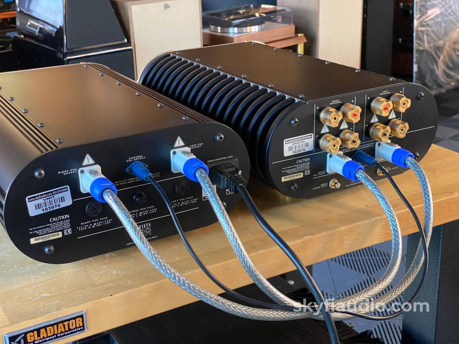 Musical Fidelity Nu-Vista 300 Amplifier - Dual Chassis Hybrid Amp Limited Production