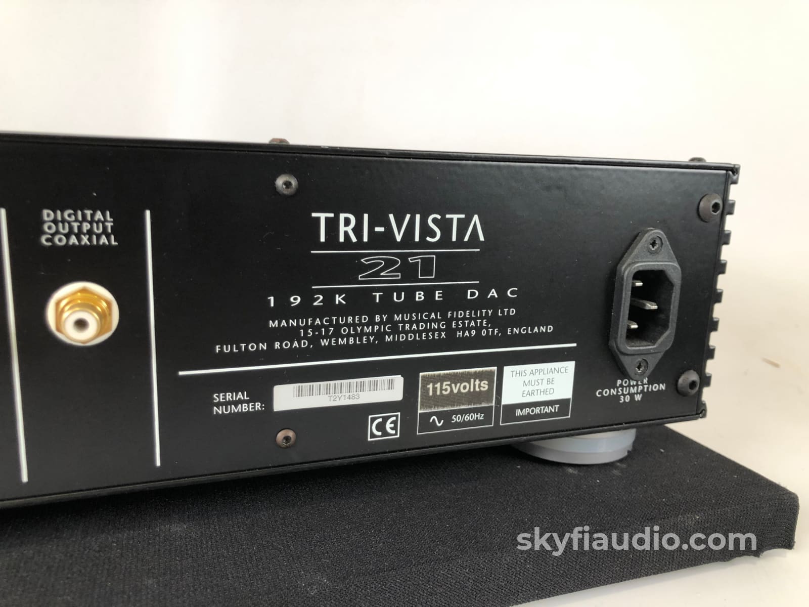 Musical Fidelity Tri-Vista 21 Multistandard 96-192Khz 24-Bit Tubed Dac Cd + Digital