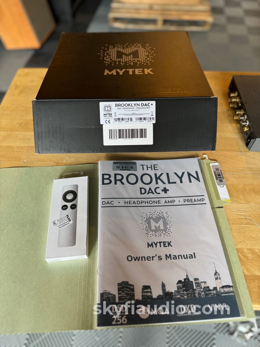 Mytek Brooklyn Dac + Stereophile Class A - Complete Set Cd + Digital
