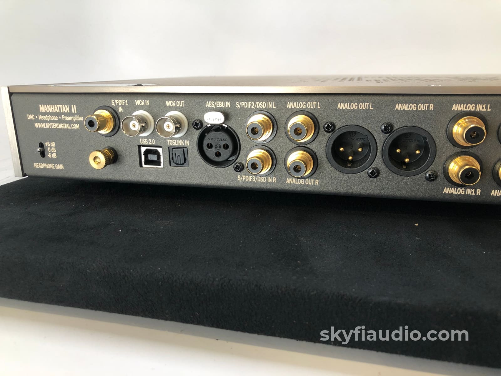Mytek Manhattan Dac Ii With Streamer Network Card - Easiest Path To Tidal Master Audio Quality Cd +