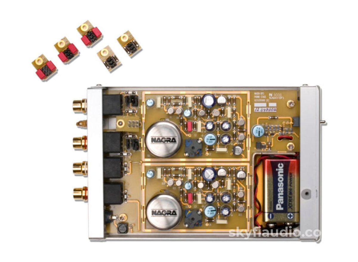 Nagra Bps Bipolar Transistor Phono Stage Mm/Mc Mint And Complete - Battery Or Dc Powered