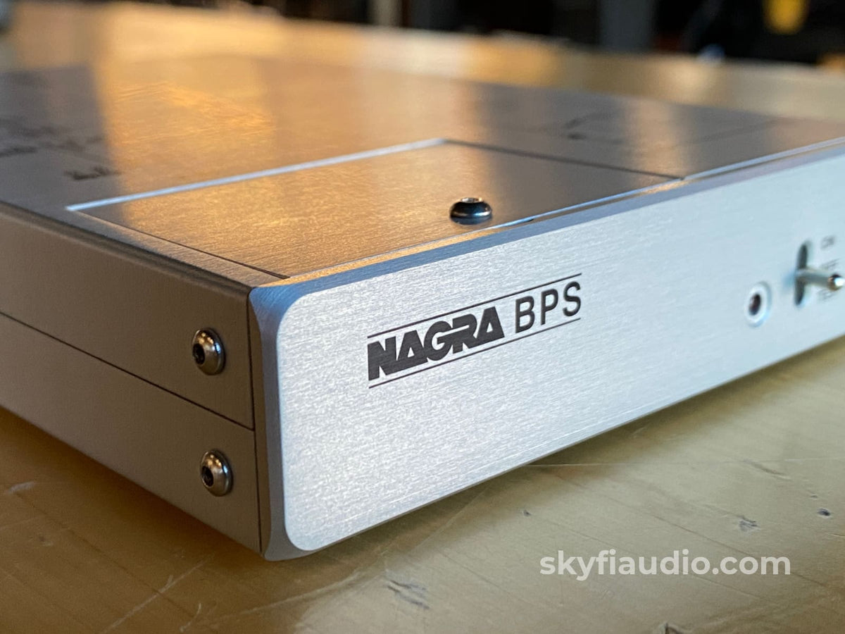 Nagra Bps Bipolar Transistor Phono Stage Mm/Mc Mint And Complete - Battery Or Dc Powered