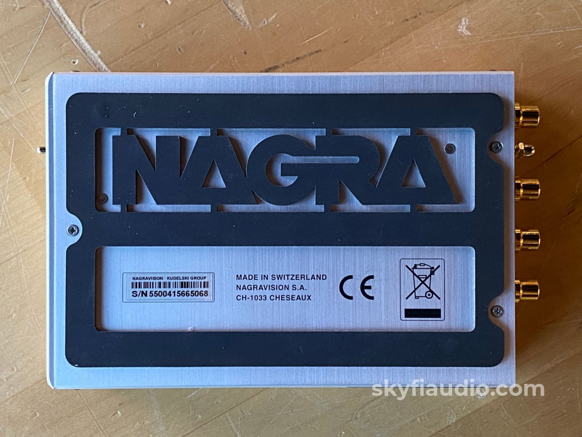 Nagra Bps Bipolar Transistor Phono Stage Mm/Mc Mint And Complete - Battery Or Dc Powered