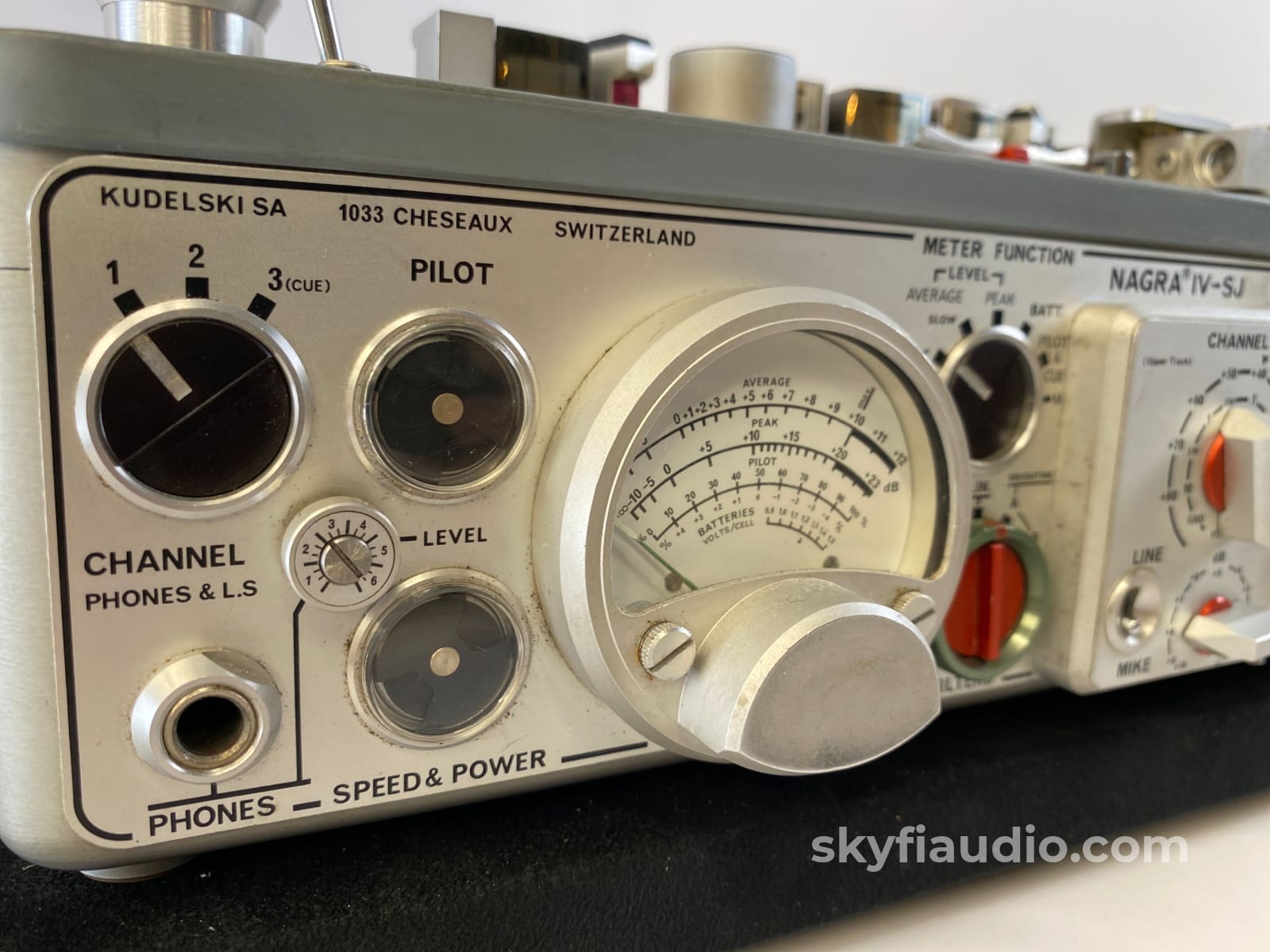 Nagra Iv-Sj Reel To Recorder In Rare Condition Tape Deck
