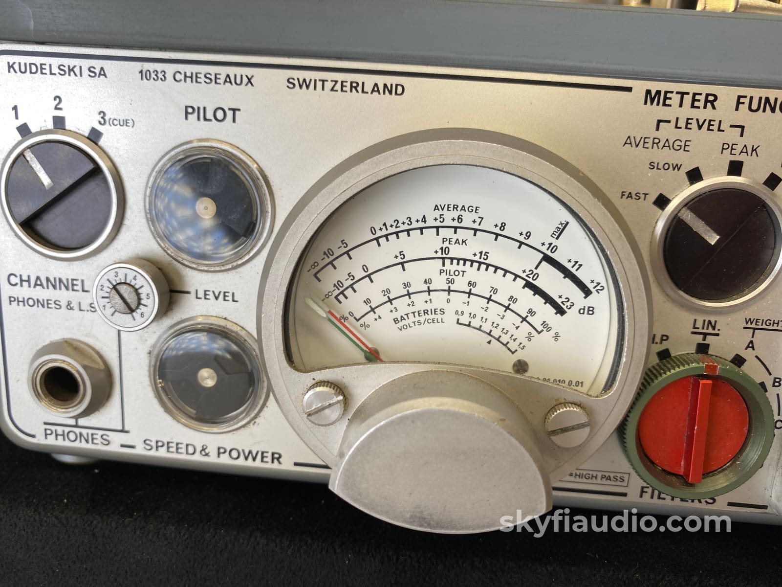 Nagra Iv-Sj Reel To Recorder In Rare Condition Tape Deck