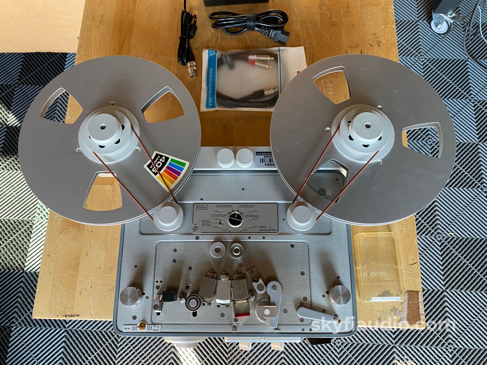 Nagra IV-SJ Reel to Reel with Accessories and 10