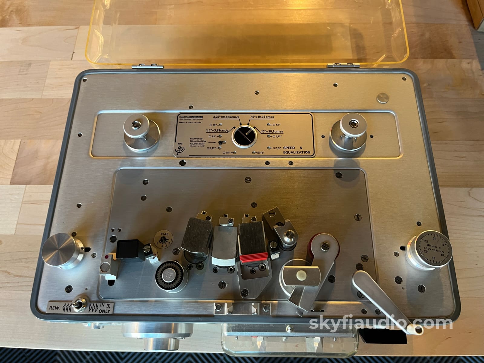 Nagra IV-SJ Vintage Reel to Reel Tape Recorder Tape Deck