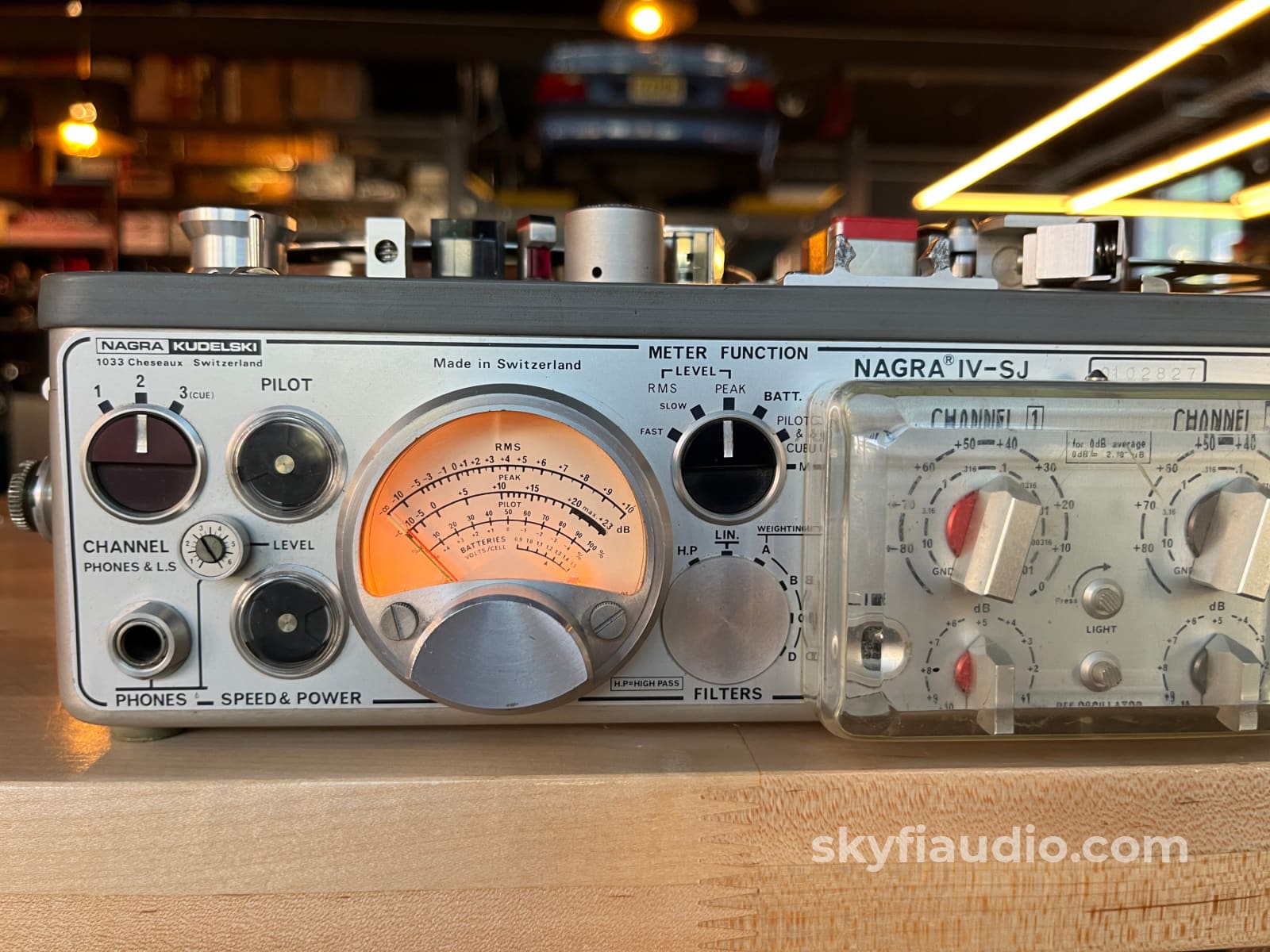 Nagra IV-SJ Vintage Reel to Reel Tape Recorder Tape Deck