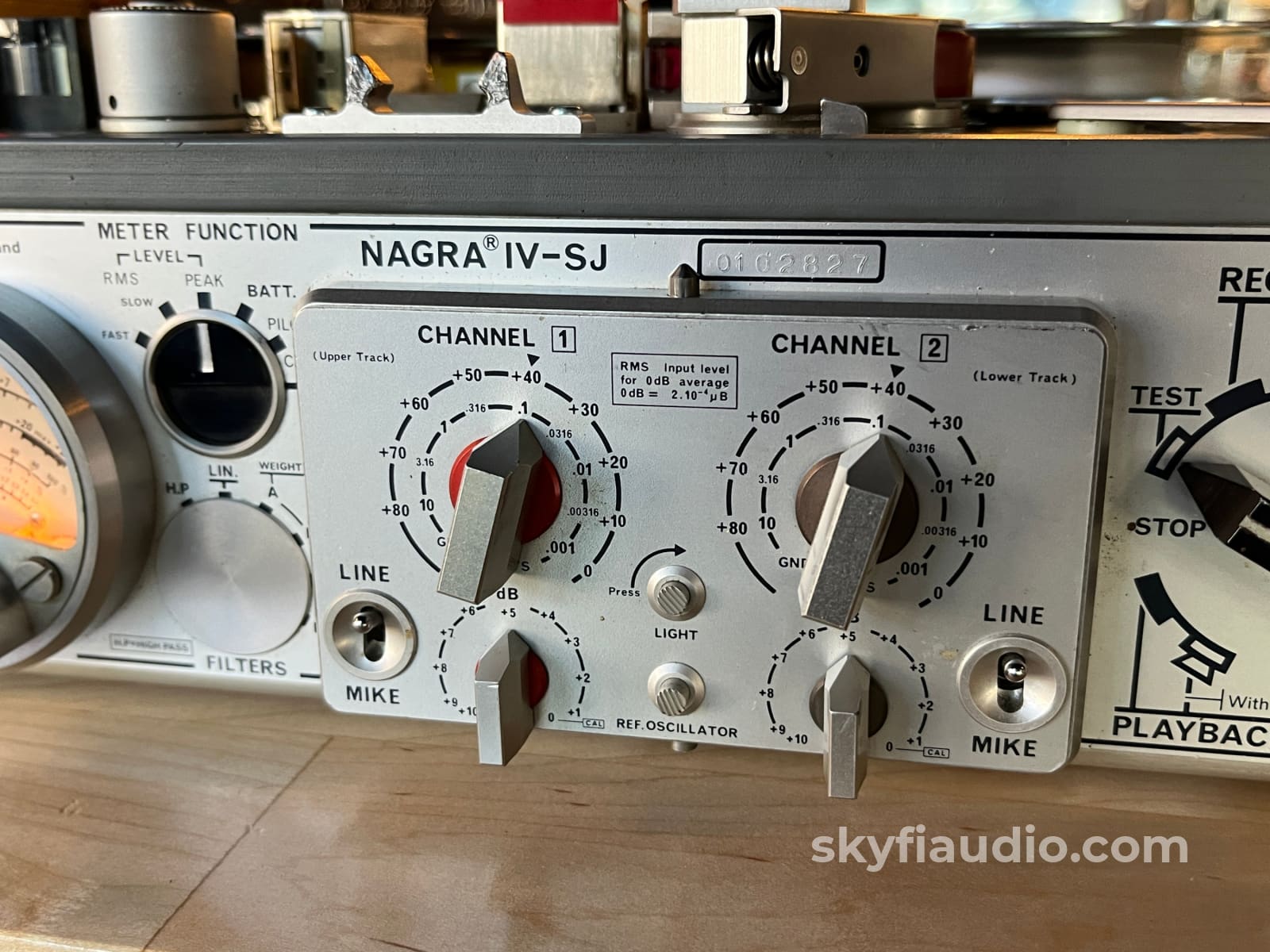Nagra IV-SJ Vintage Reel to Reel Tape Recorder Tape Deck