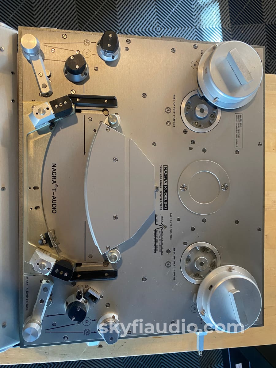 Nagra T-Audio Reel To - A Swiss Masterpiece Tape Deck