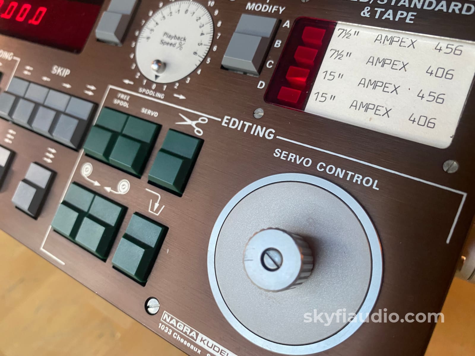 Nagra T-Audio Reel To - A Swiss Masterpiece Tape Deck