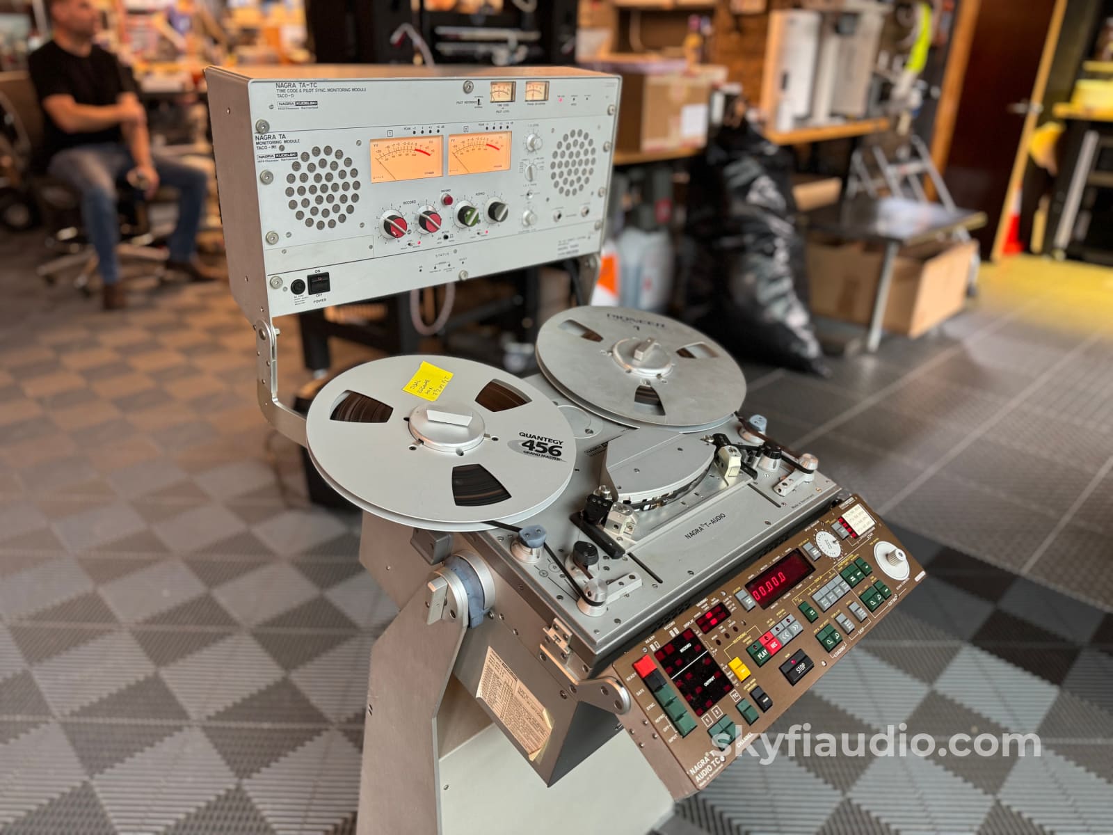Nagra T-Audio Reel To Machine - Legendary Ready Ship Tape Deck