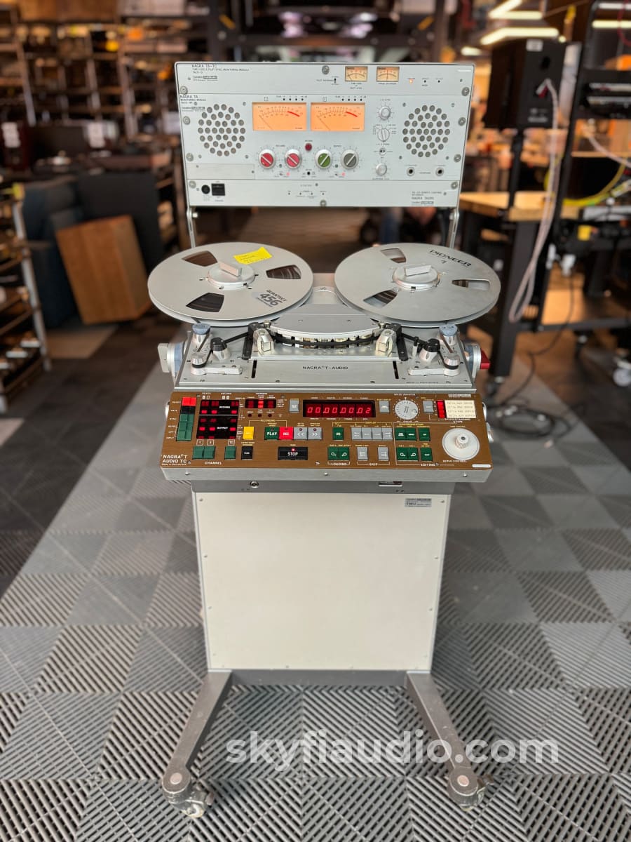 Nagra T-Audio Reel To Machine - Legendary Ready Ship Tape Deck