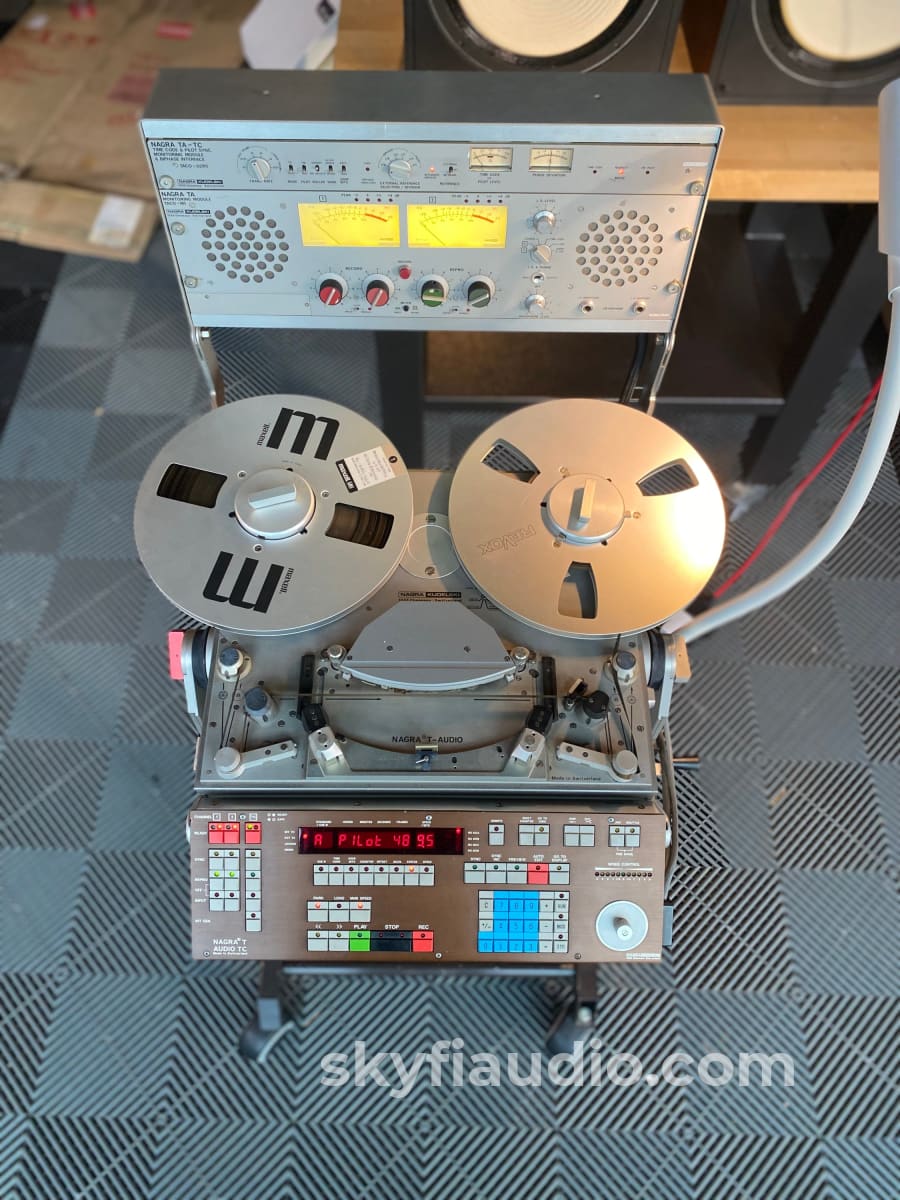 Nagra T-Audio Reel to Reel Machine - LEGENDARY - Ready to Ship