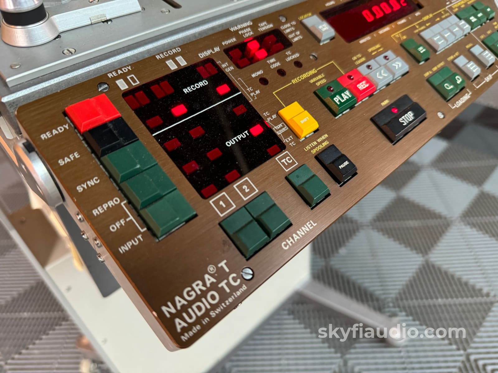 Nagra T-Audio Reel To Machine - Legendary Ready Ship Tape Deck