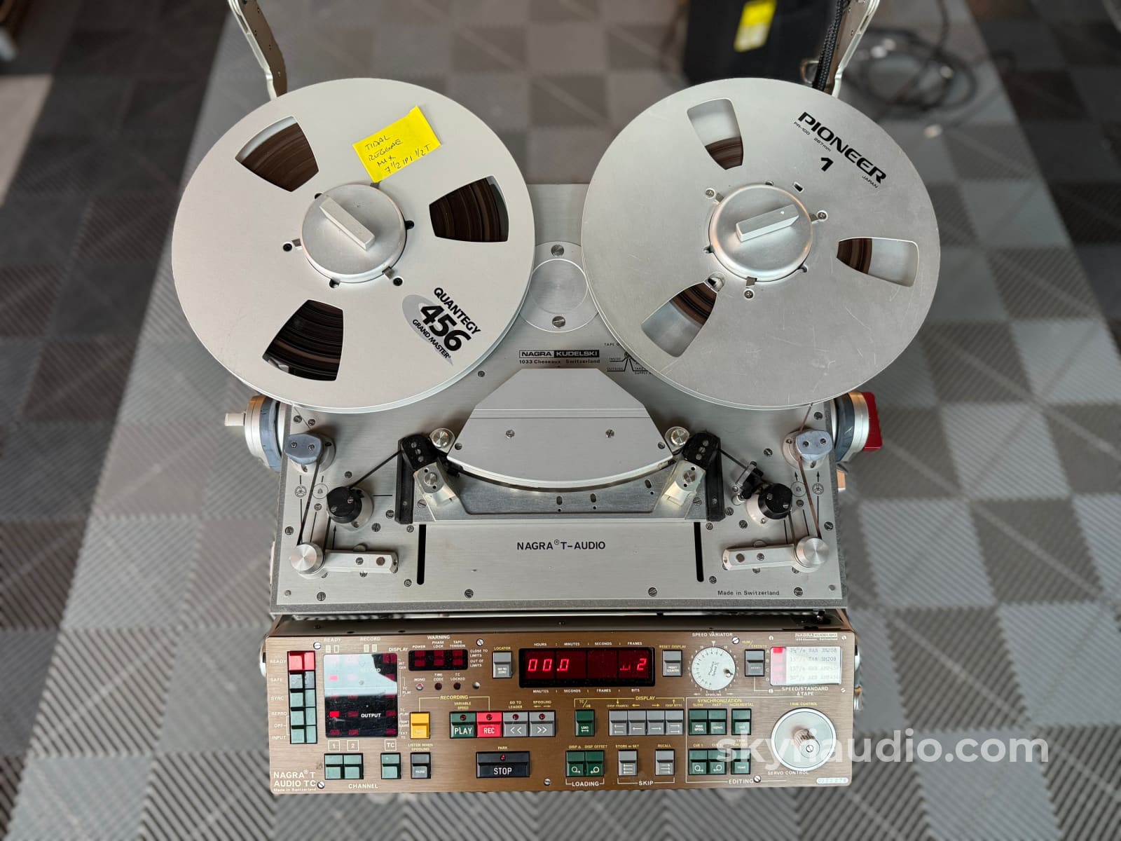Nagra T-Audio Reel To Machine - Legendary Ready Ship Tape Deck