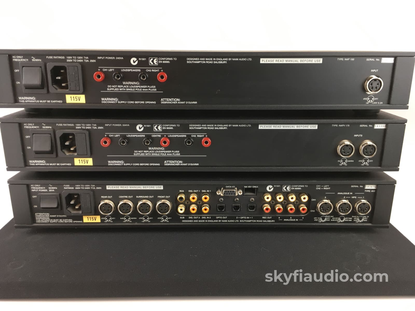 Naim Audio Av2 Analog & Digital Surround Processor / Preamp Preamplifier
