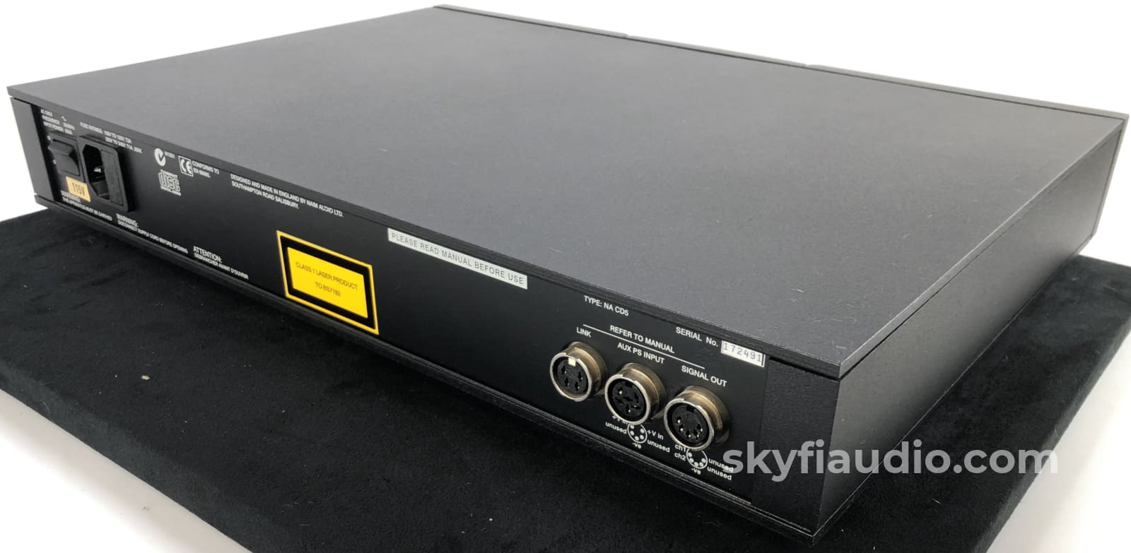 Naim Audio Cd5 Cd Player With Remote + Digital