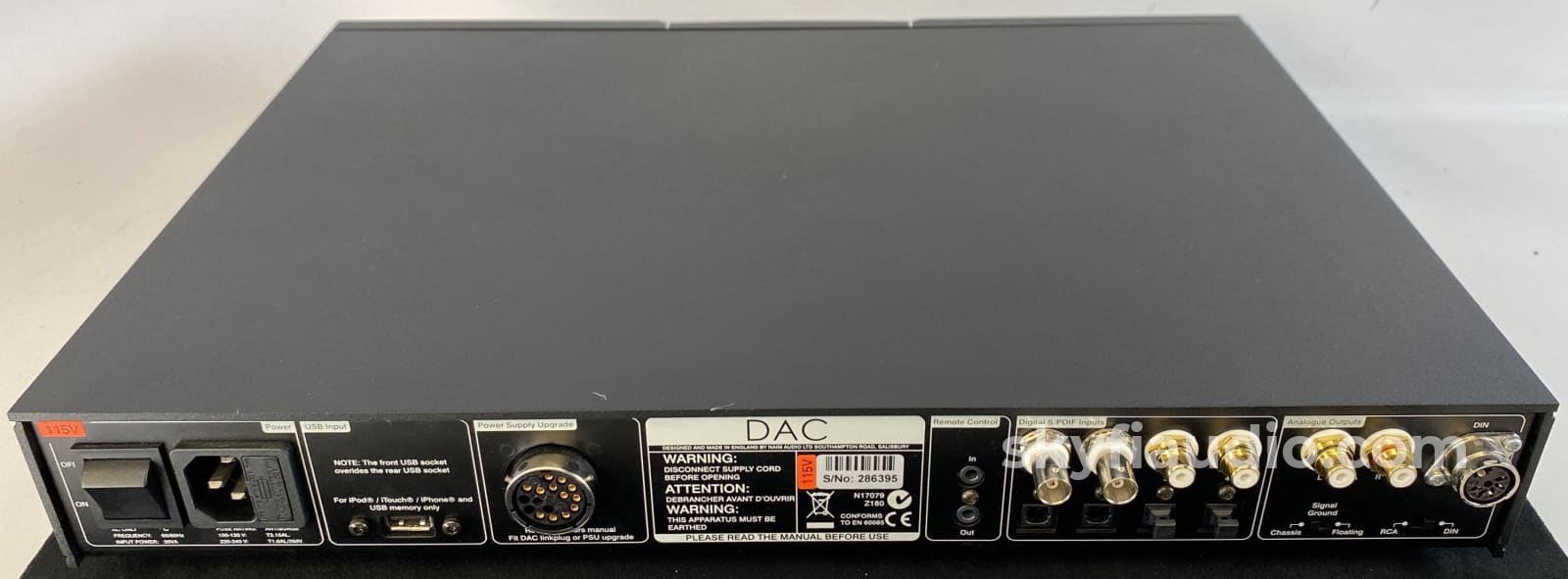 Naim Audio Dac With Upgraded Witch Hat Cable - Like New In Box Cd + Digital