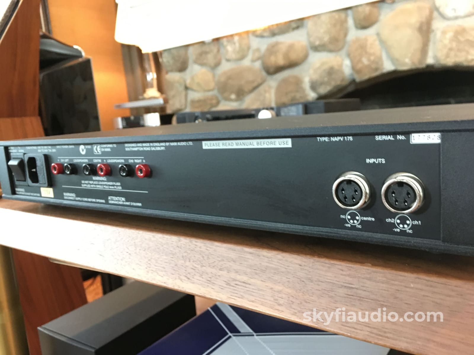 Naim Audio Nap V175 3-Channel Solid State Amplifier - Rare And Made In The Uk (A)