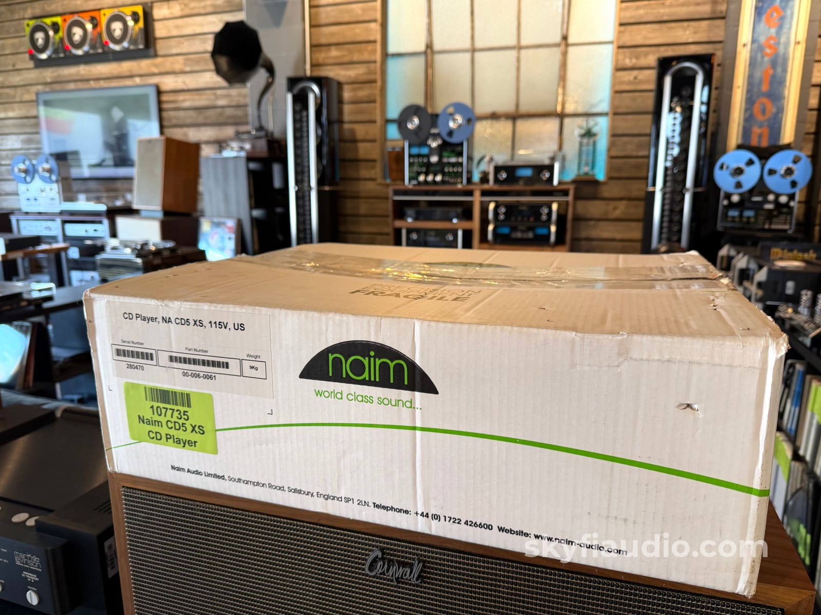 Naim CD5 XS CD Player - Complete W/Box + Manual - CD + Digital