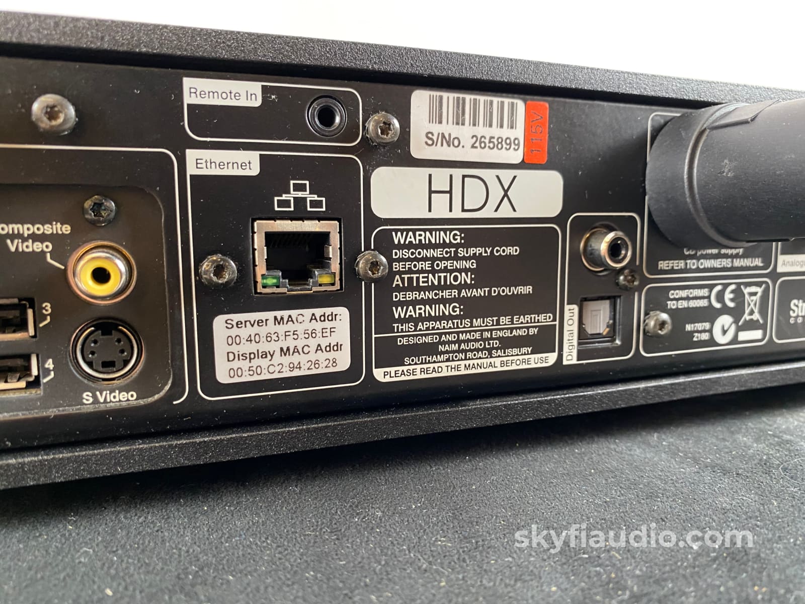Naim Hdx Streamer Server & Cd Ripper - Loaded With Music + Digital