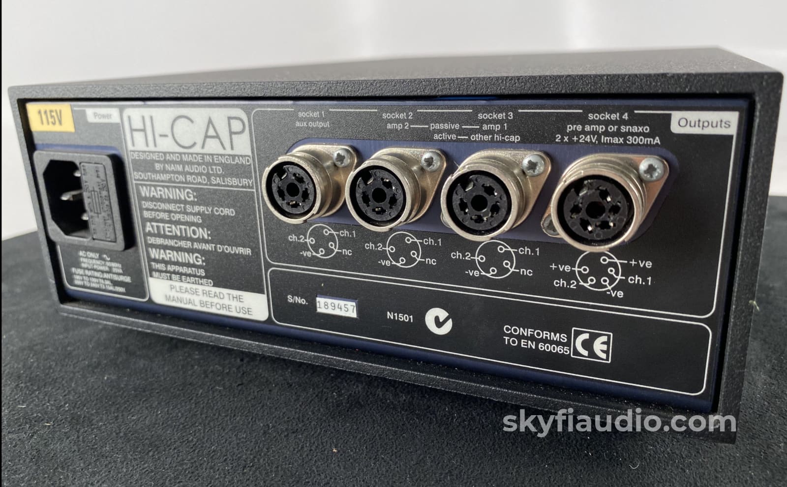 Naim Hi-Cap Power Supply Upgrade Just About Any Piece Accessory
