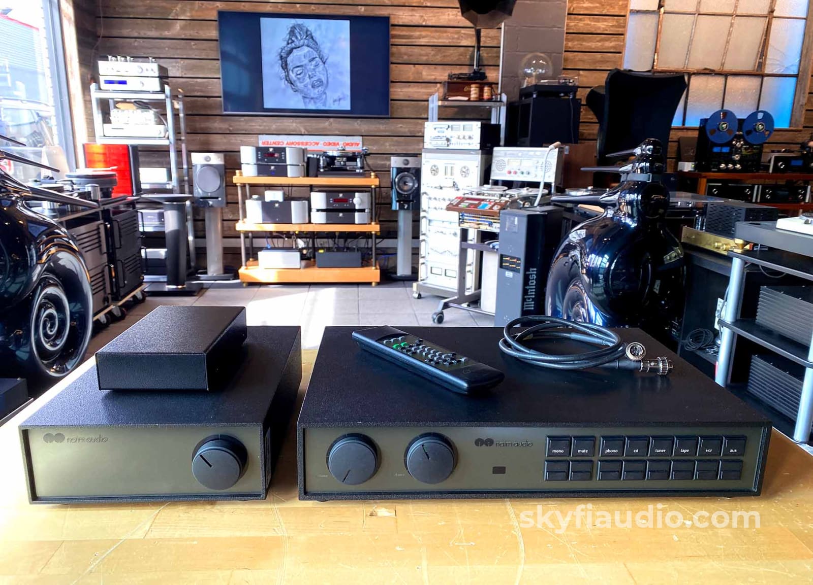 Naim Nac 82 - Rare Olive Style Preamplifier With Hi-Cap