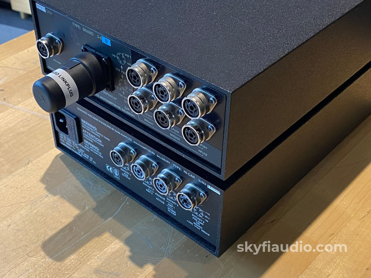 Naim Audio Na Nbl Speakers W/Snaxo Crossover And Hicap Stereophile Favorite