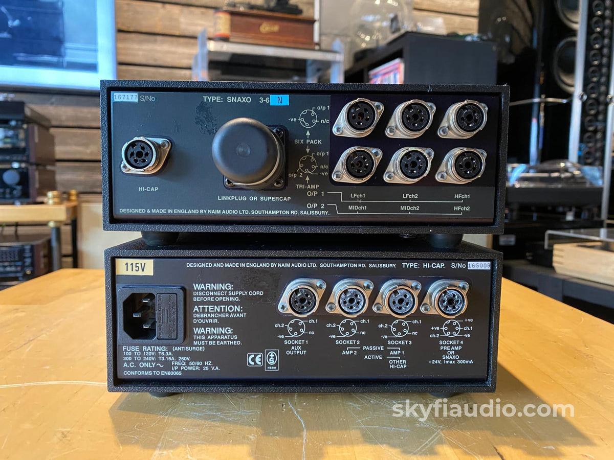 Naim Audio Na Nbl Speakers W/Snaxo Crossover And Hicap Stereophile Favorite