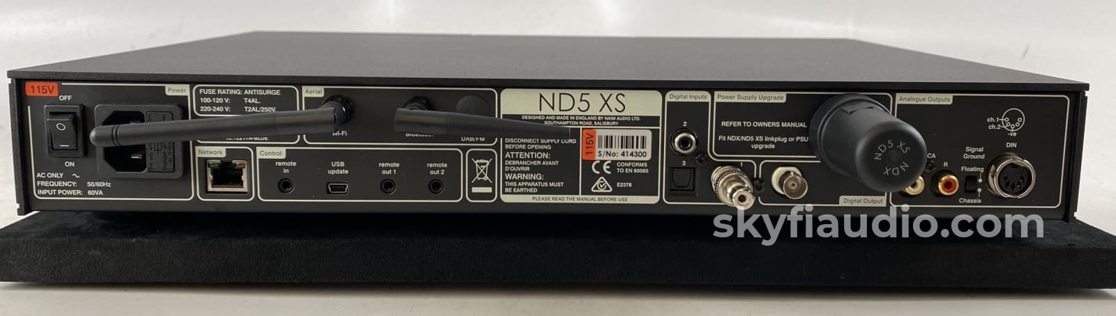 Naim ND5 XS Streamer/DAC, Easily Add Spotify, Tidal, USB, etc.