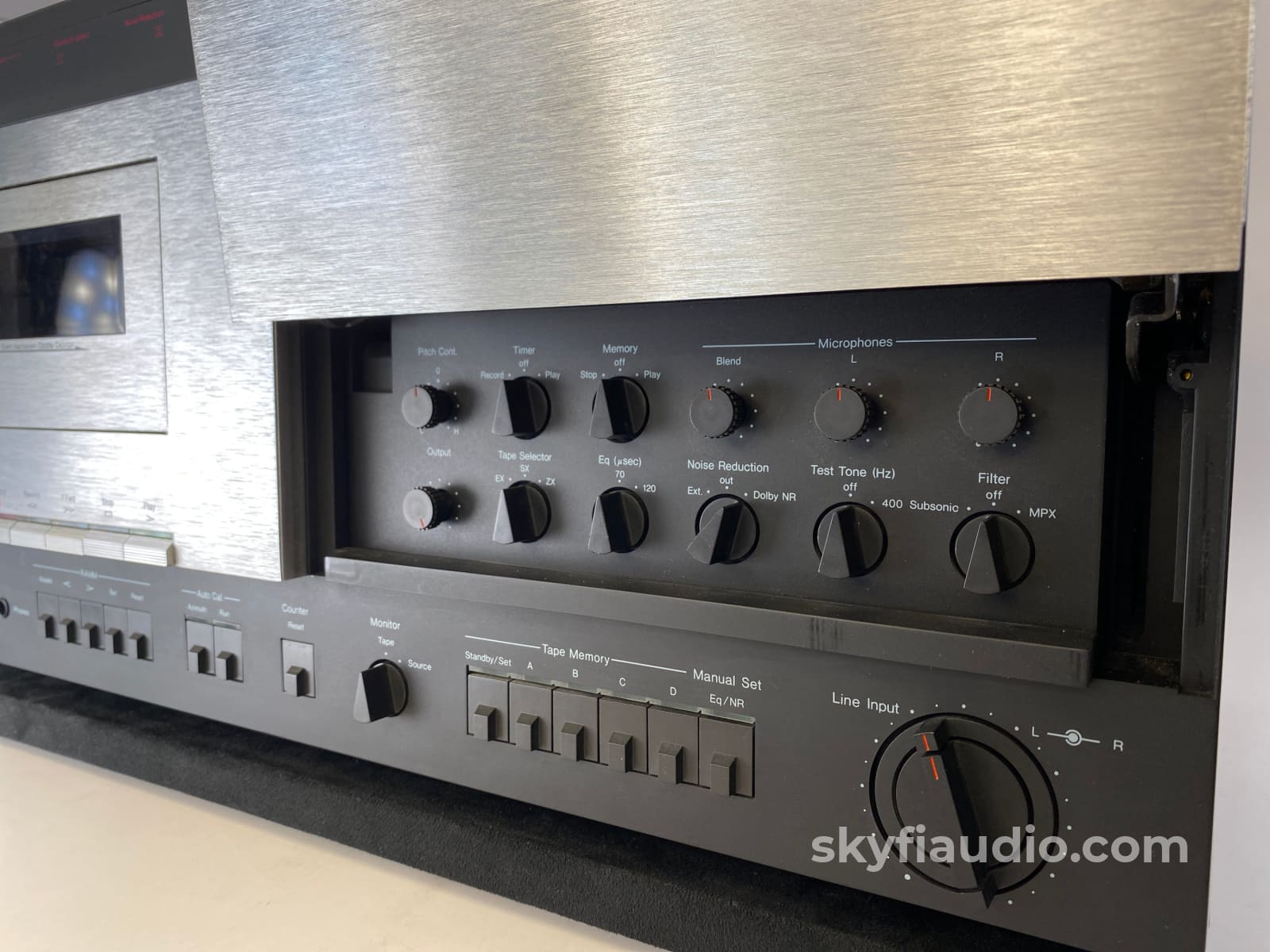 Nakamichi 700Zxl Computing Cassette Deck - Ultra Rare 3 Head Restored Collector Set! Tape