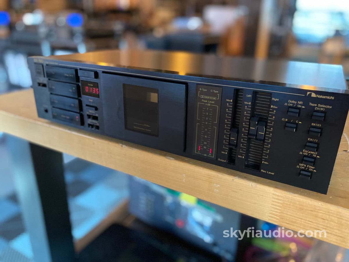 Nakamichi Bx-150 Dual Head Cassette Deck - Dolby B/C Tape