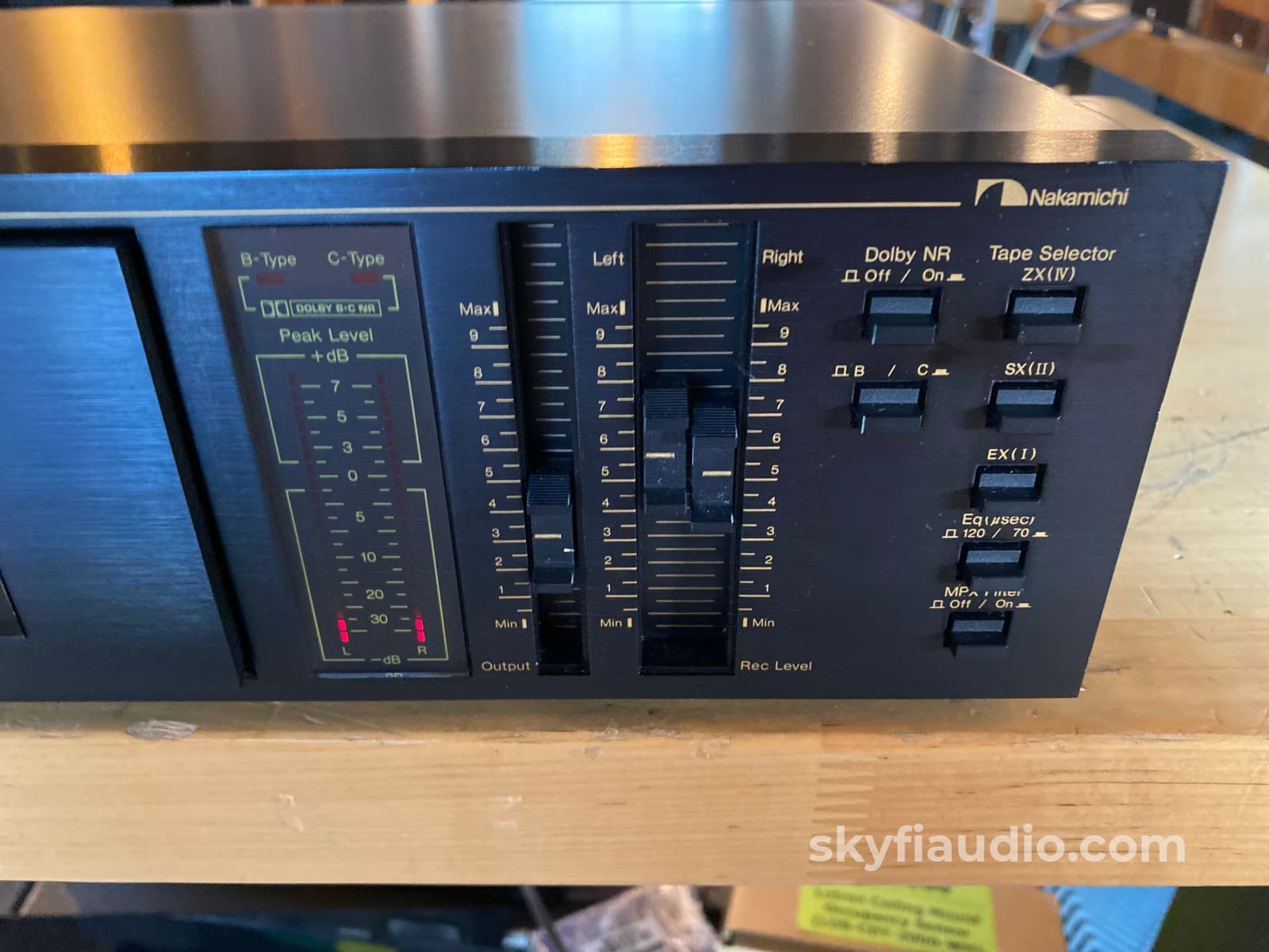 Nakamichi Bx-150 Dual Head Cassette Deck - Dolby B/C Tape