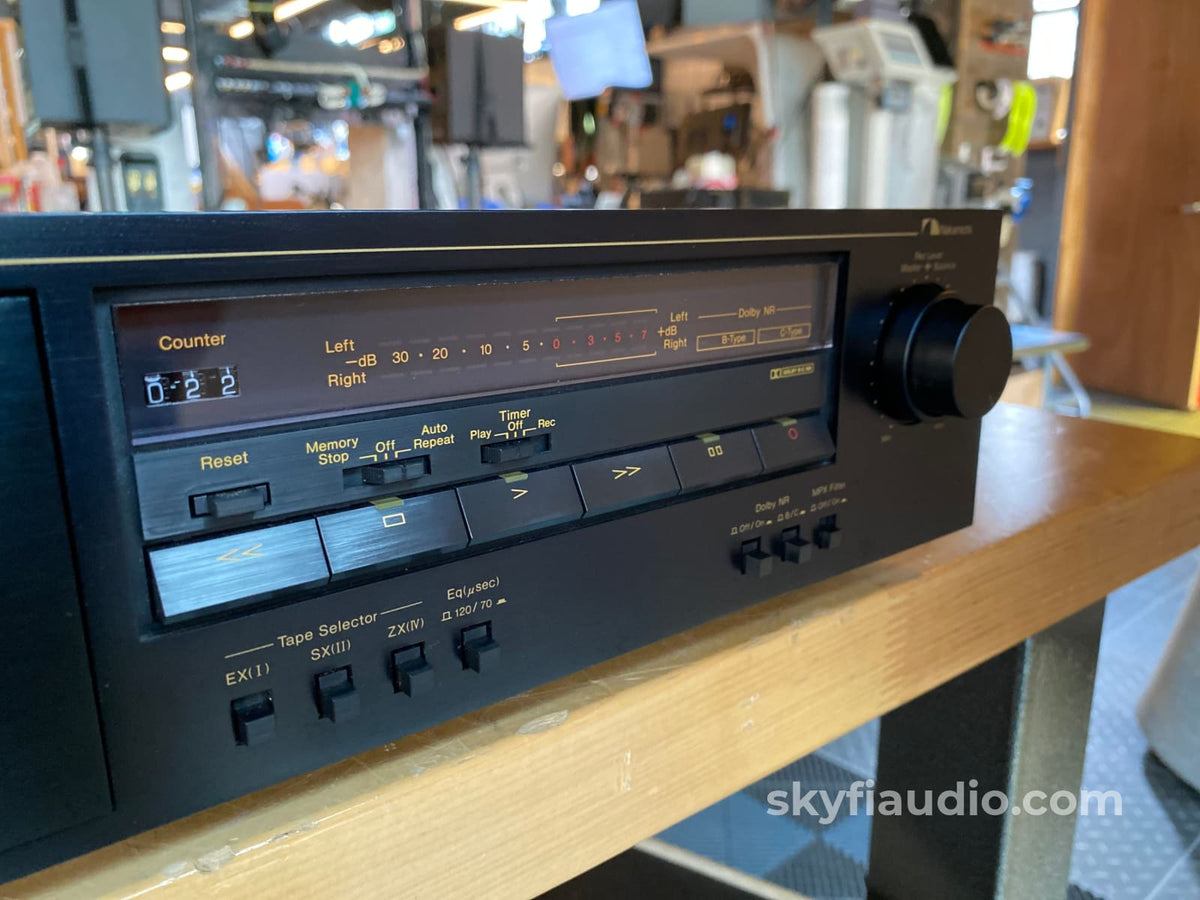 Nakamichi Cr1-A Two Head Cassette Deck - Fully Tested Tape