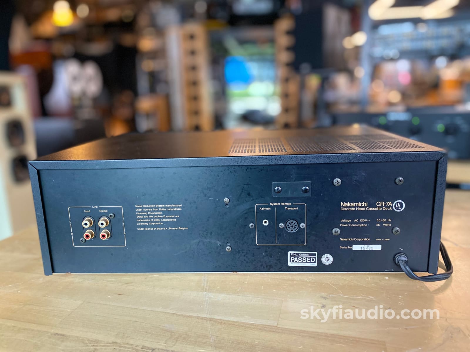 Nakamichi Cr-7A Cassette Deck - Playback Machine Read Description Tape