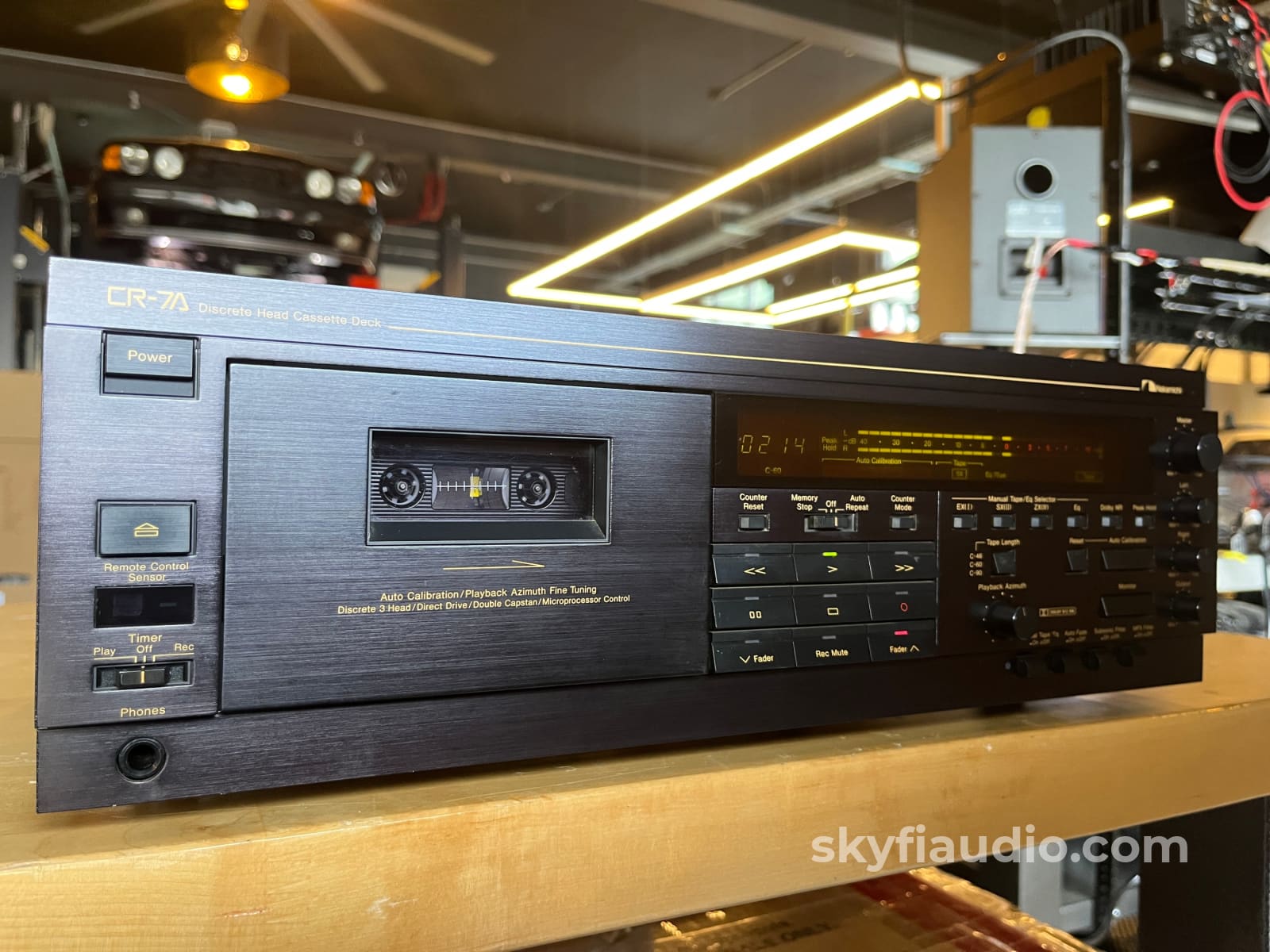 Nakamichi Cr-7A Cassette Deck - Restored Tape