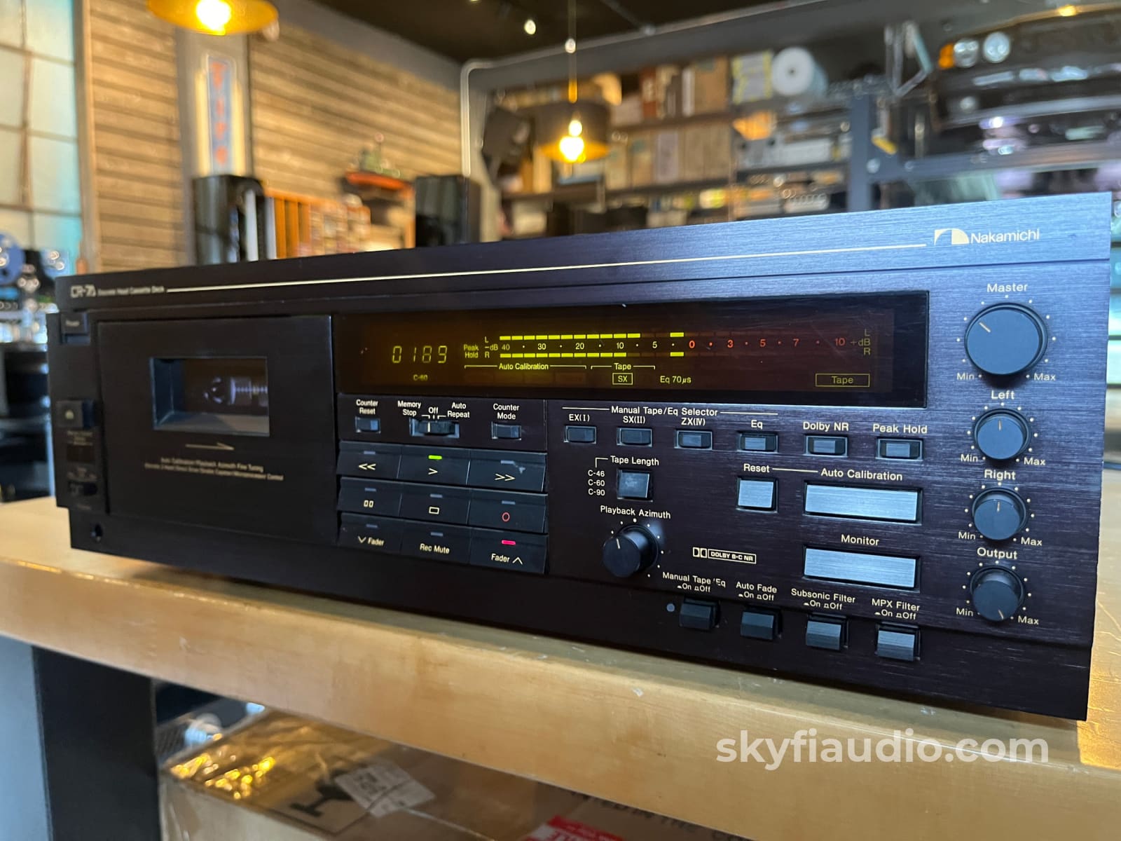 Nakamichi Cr-7A Cassette Deck - Restored Tape