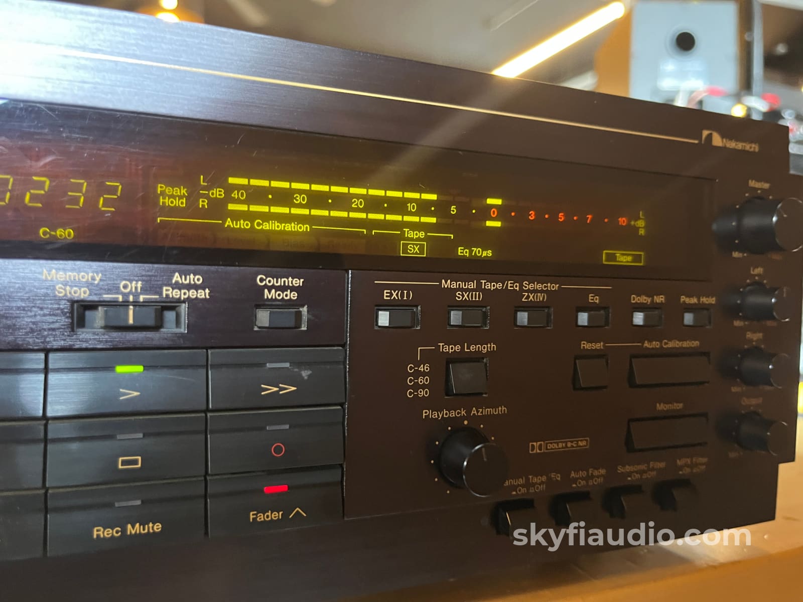 Nakamichi Cr-7A Cassette Deck - Restored Tape