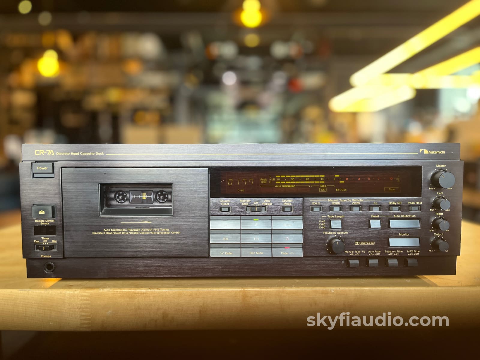 Nakamichi Cr-7A Cassette Deck - Restored Tape