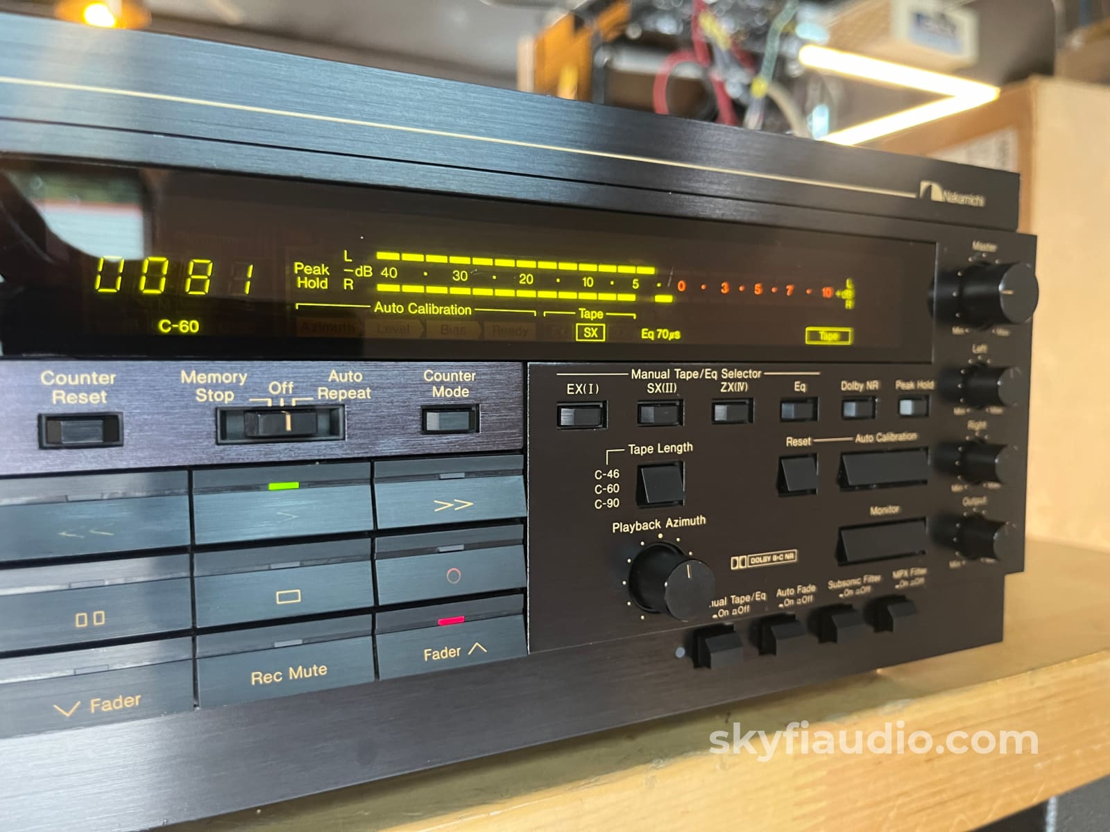 Nakamichi Cr-7A Cassette Deck -Serviced Tape