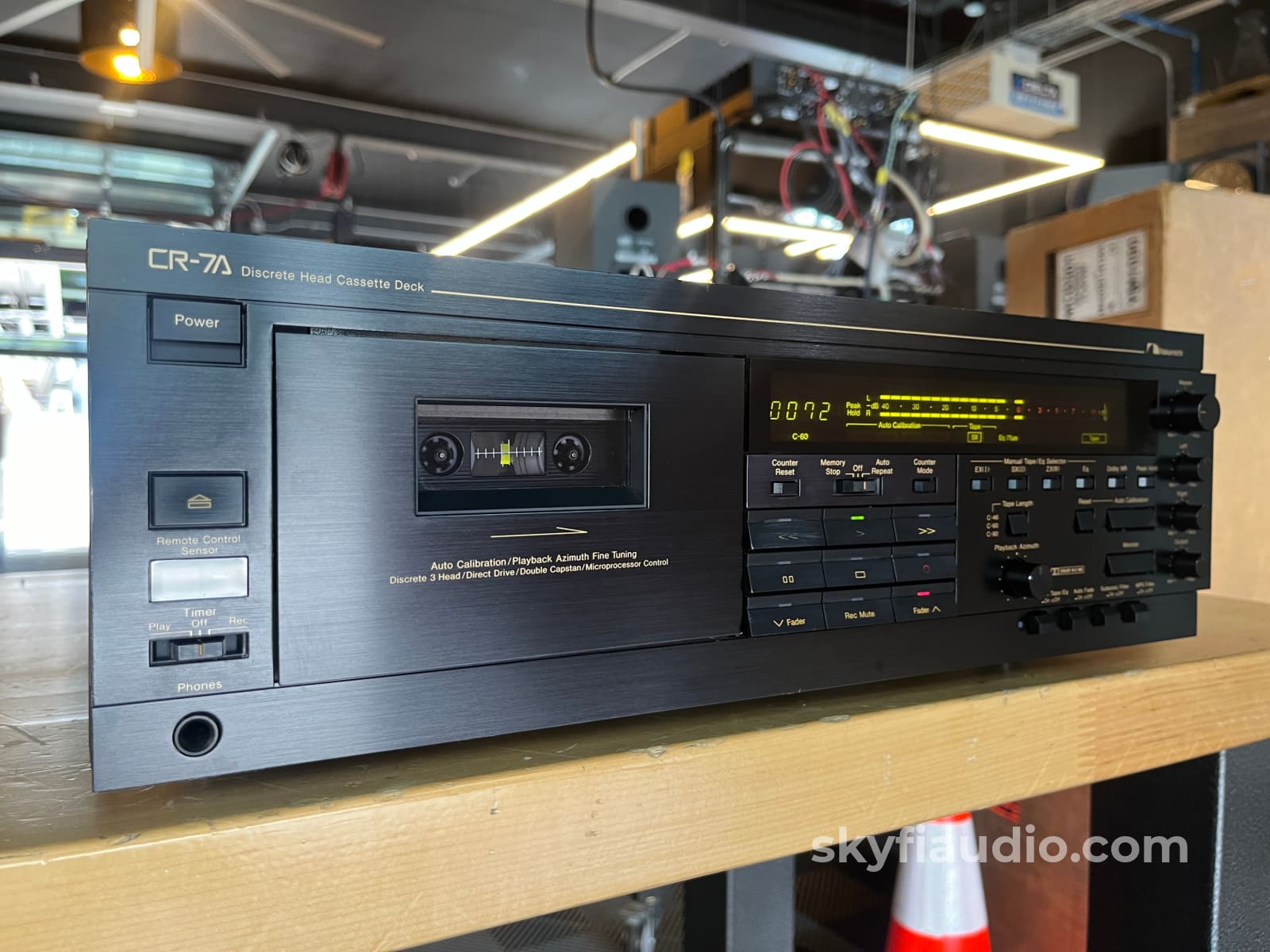 Nakamichi Cr-7A Cassette Deck -Serviced Tape