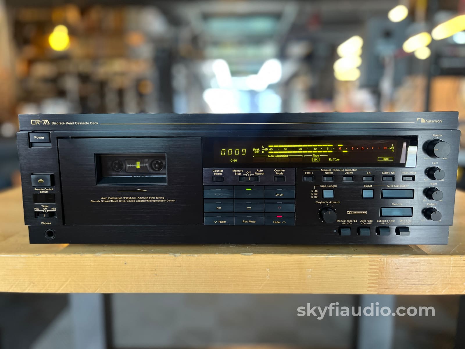 Nakamichi Cr-7A Cassette Deck -Serviced Tape