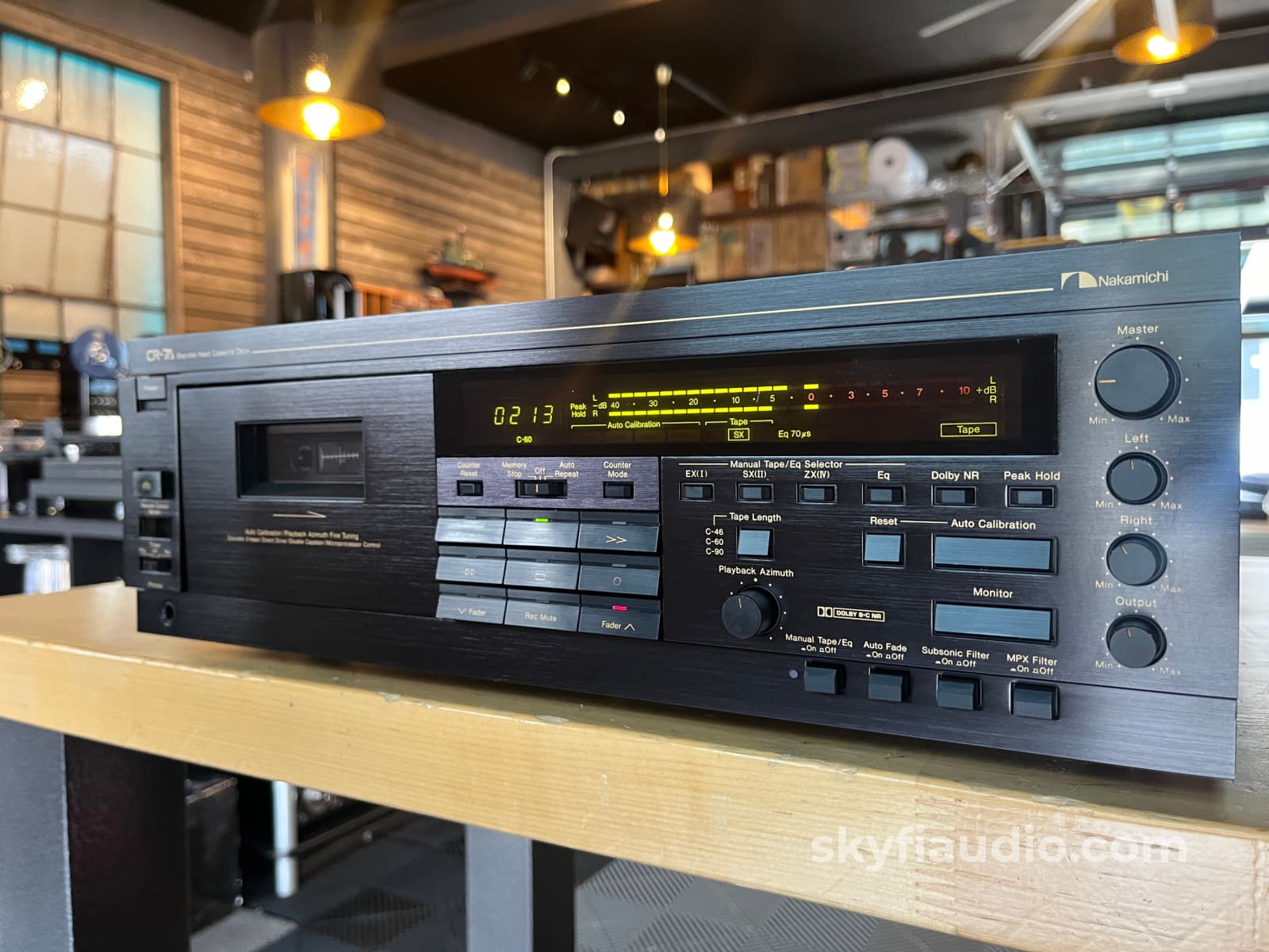 Nakamichi Cr-7A Cassette Deck -Serviced Tape