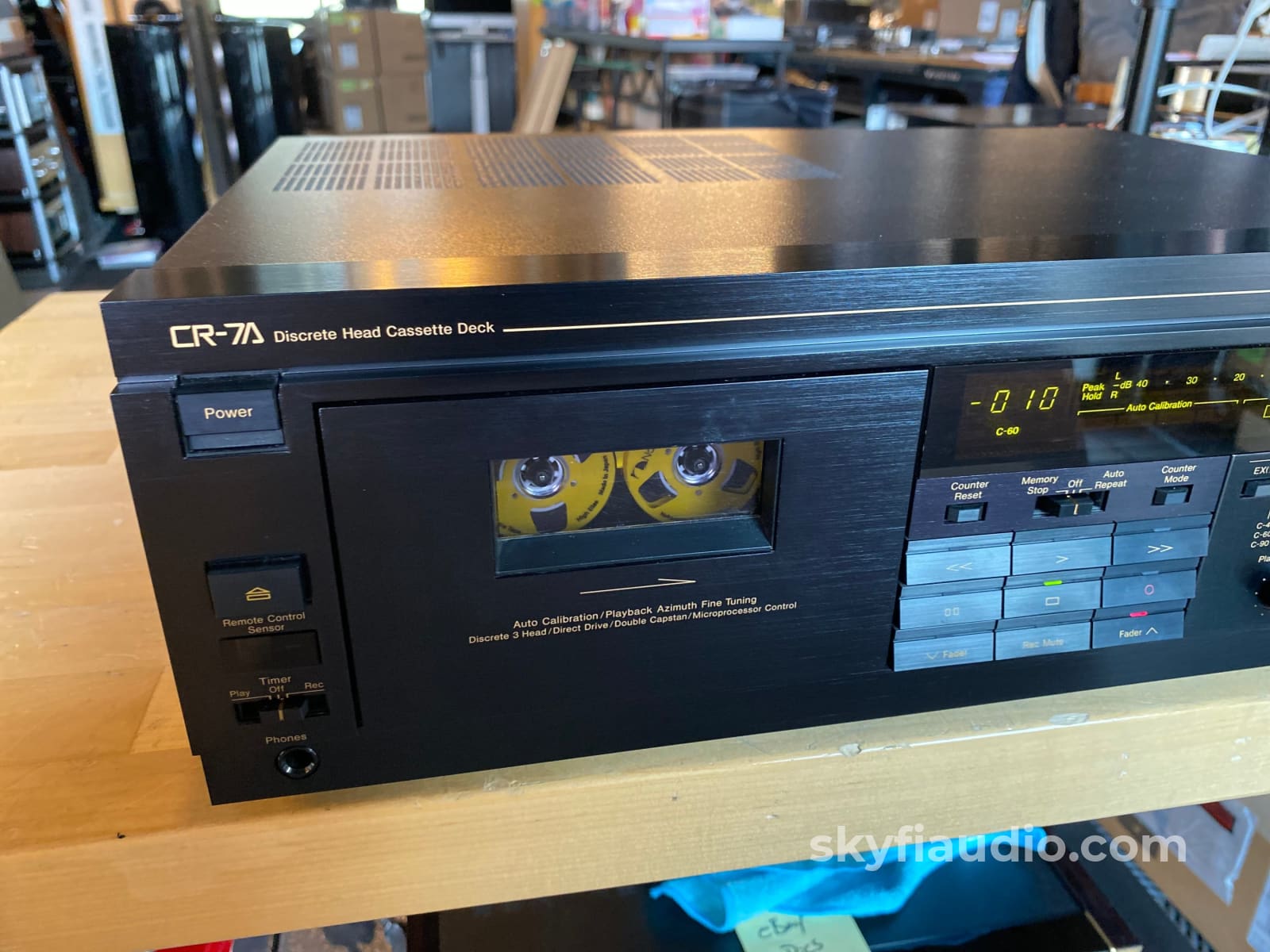 Nakamichi Cr-7A - Complete Collector Set The Dragon Slayer Tape Deck