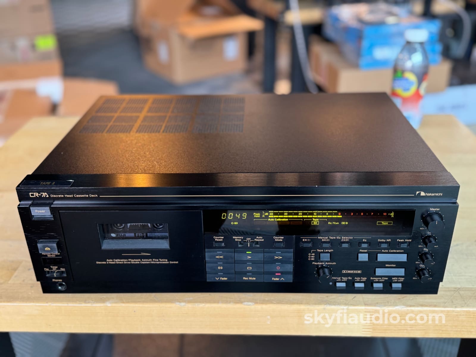 Nakamichi Cr-7A Tape Deck - Fully Restored In Stock