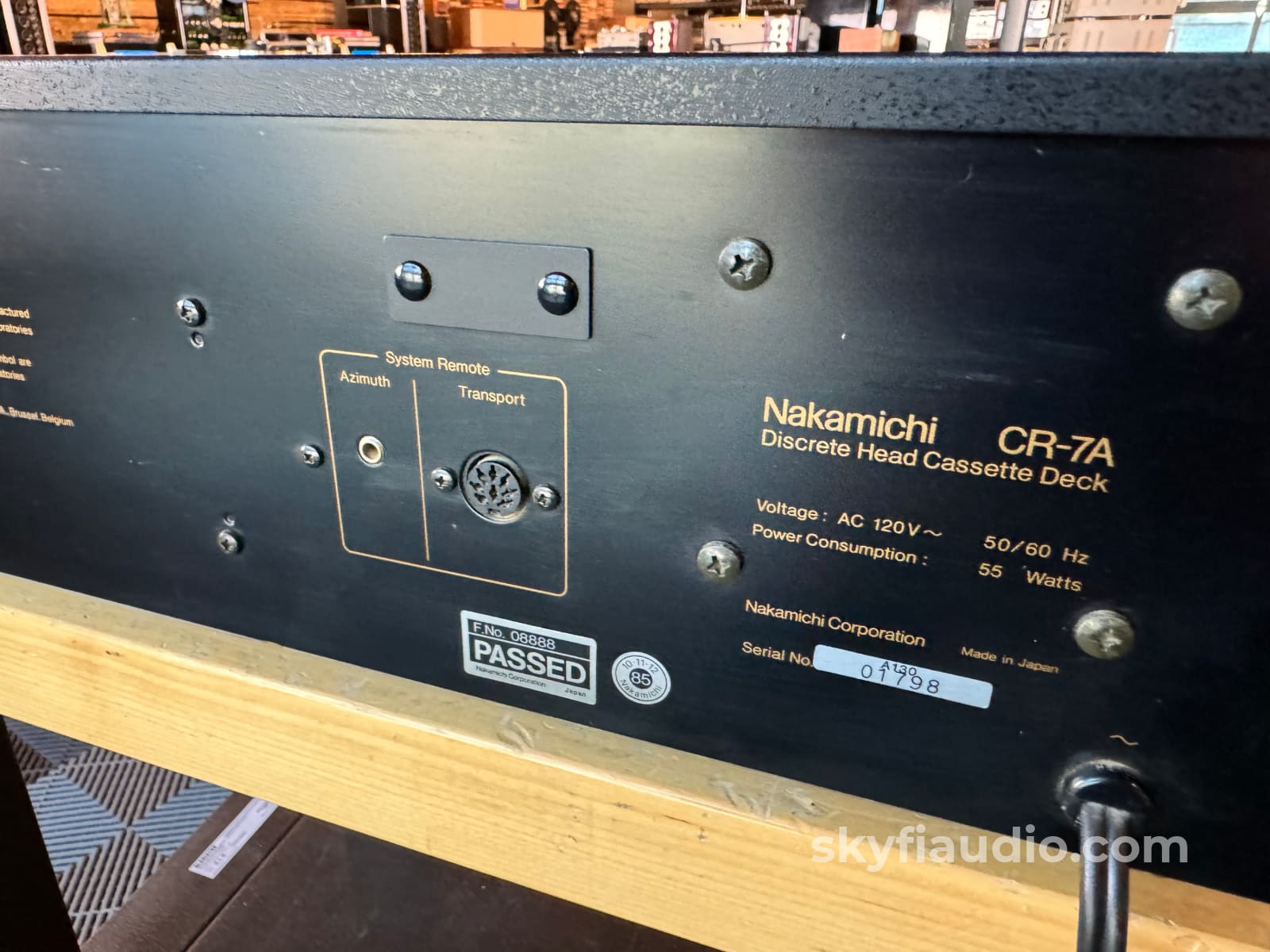 Nakamichi Cr-7A Tape Deck - Fully Restored In Stock